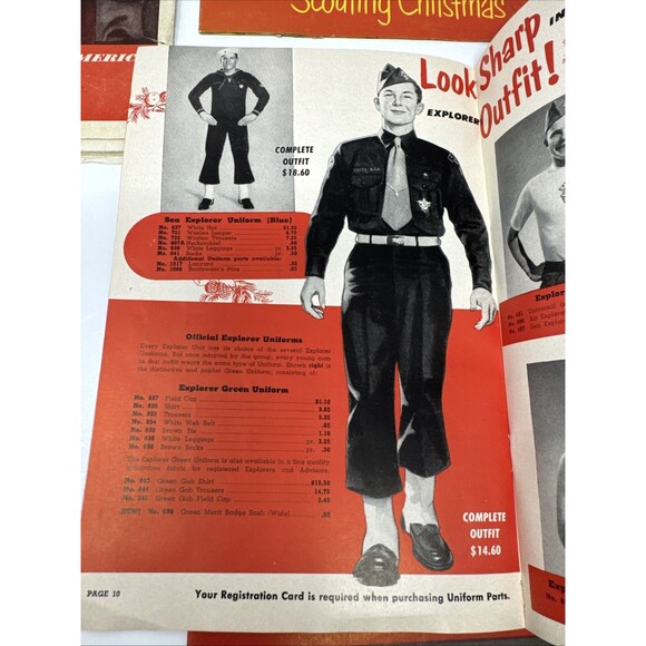 Vintage Cub Scout BSA Christmas Gift Catalog Toys Uniform Craft Projects 40s 50s - Picture 7 of 16